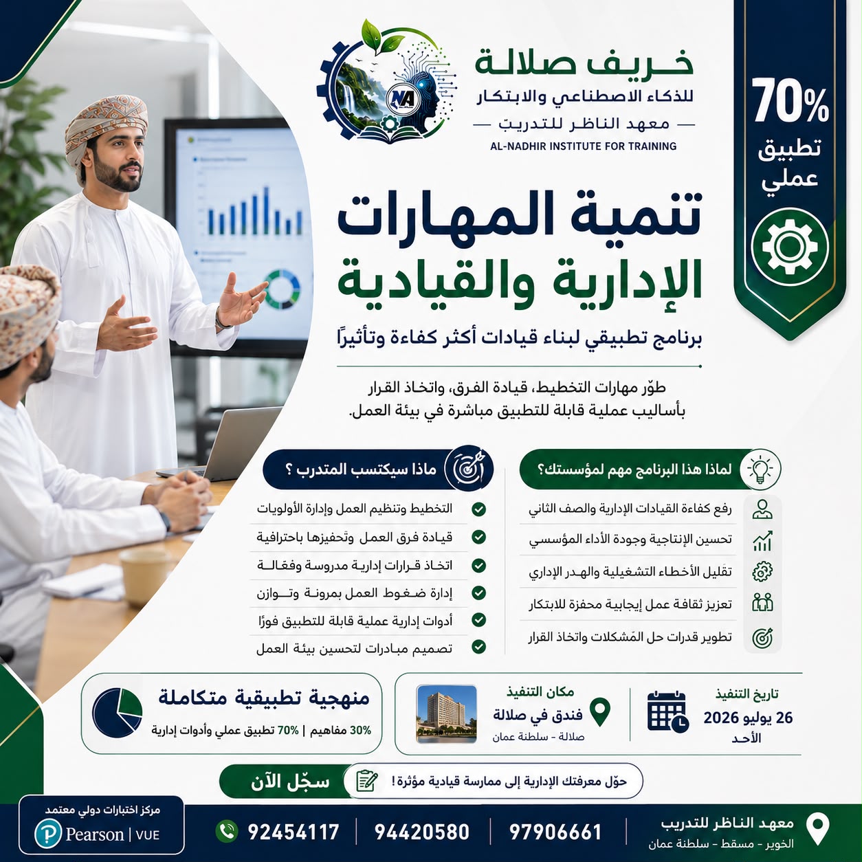 تنمية المهارات الإدارية والقيادية